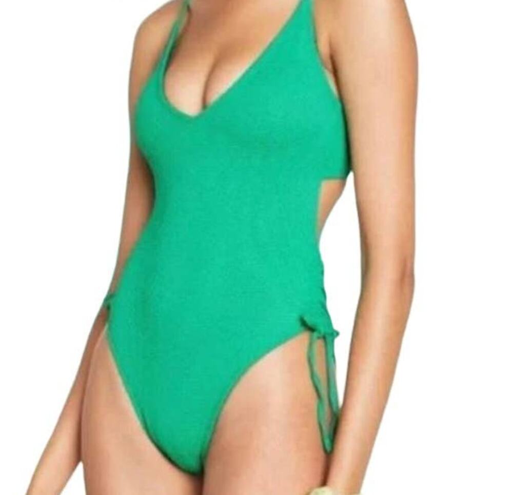 New Stoney Clover Lane X Target Green One Piece Swim Suit Small